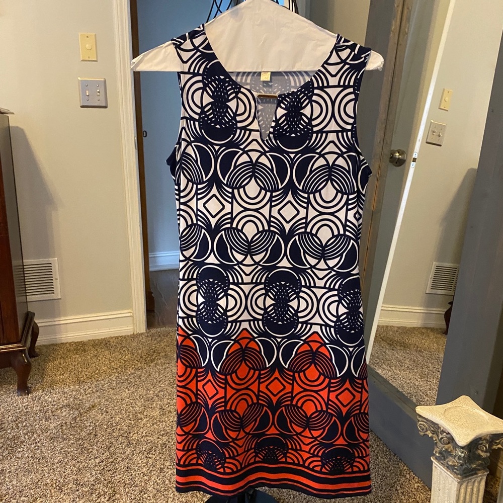 Hanni Red, White and Blue dress
